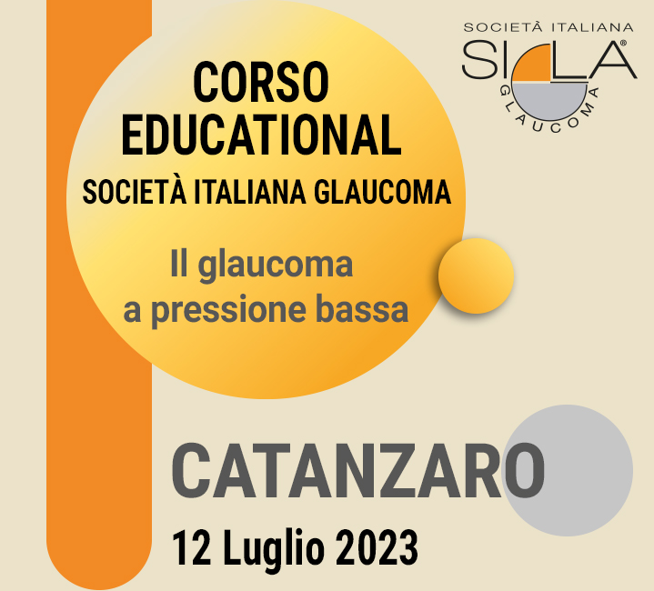 Educational S.I.GLA. - Il glaucoma a pressione bassa - Catanzaro